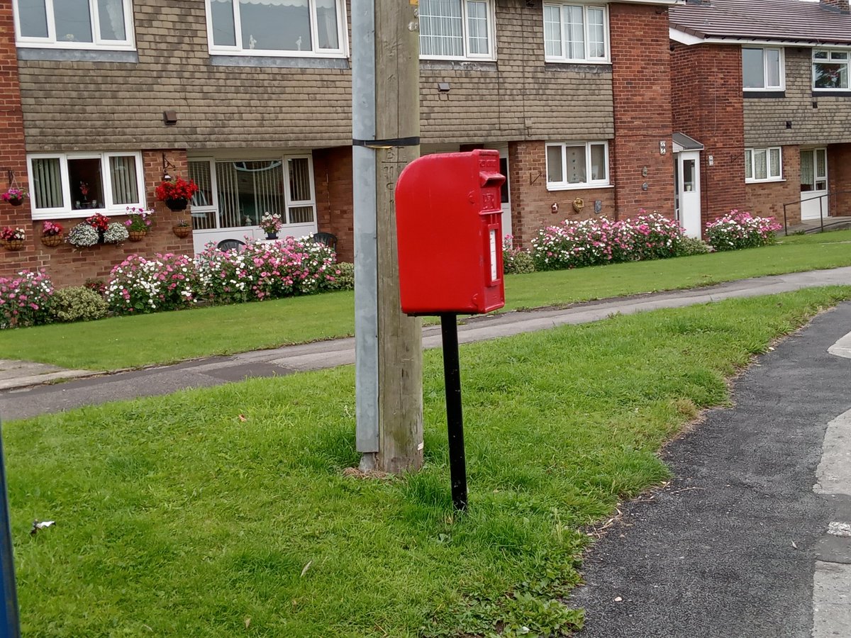 Morning. This is my daily  weekday walk past post box, summer floral perfection by the neighbours  #postboxsaturday