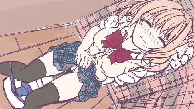 今日は朝から絵を進めています 