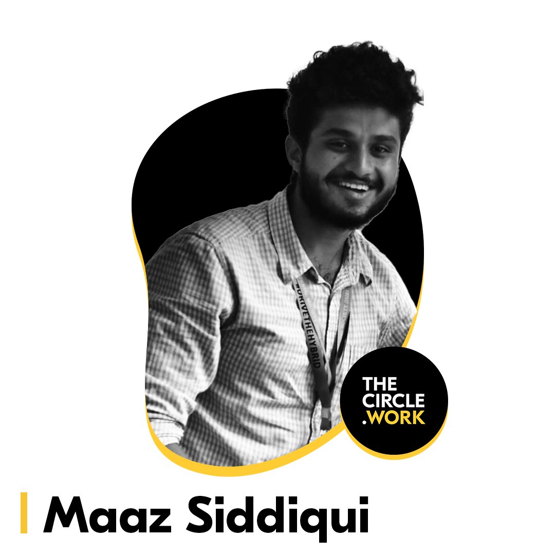 TheCircleWork's tweet image. #MeetTheTeam : Our newest member, Maaz is a classic rock fan by heart, an F1 enthusiast, a stock market trader and played cricket for Delhi! He is an engineering graduate currently serving as Incubation Manager at the Circle: Founders Club.
#TheCircleWork
