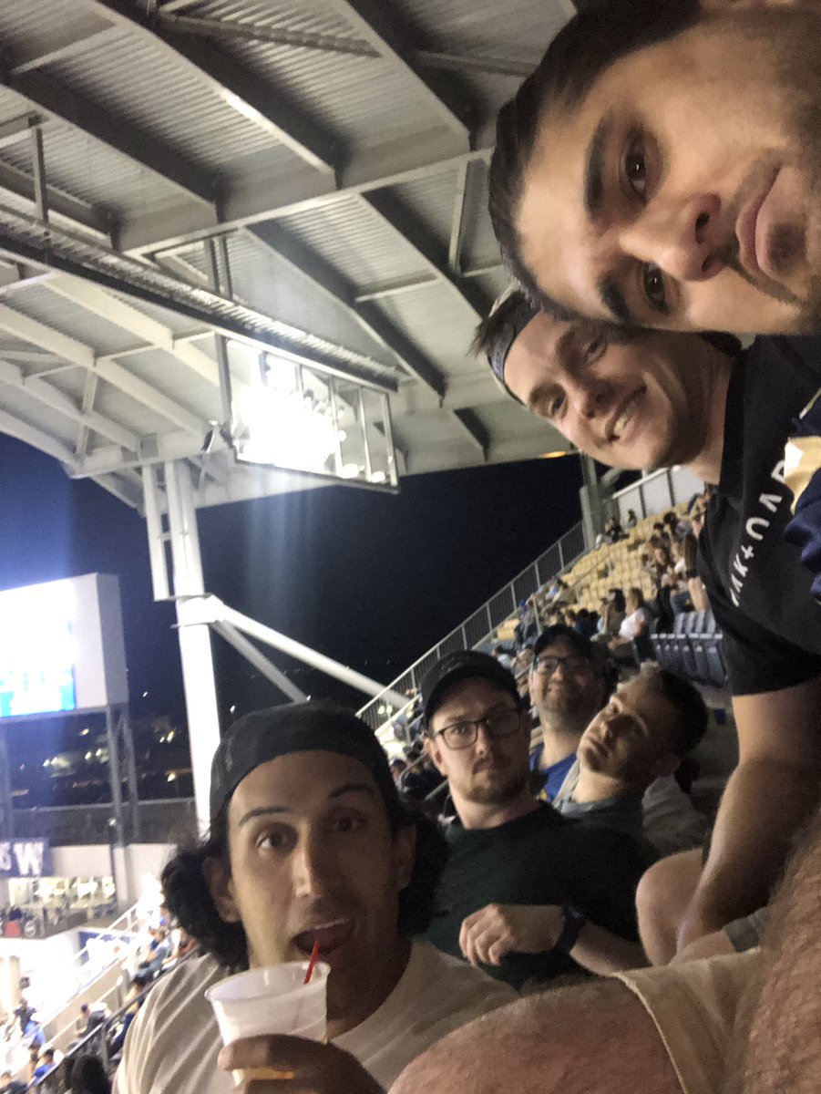 Dezner's tweet photo. McLoud doing his best :( #ForTheW https://t.co/NGjkT6V7N5