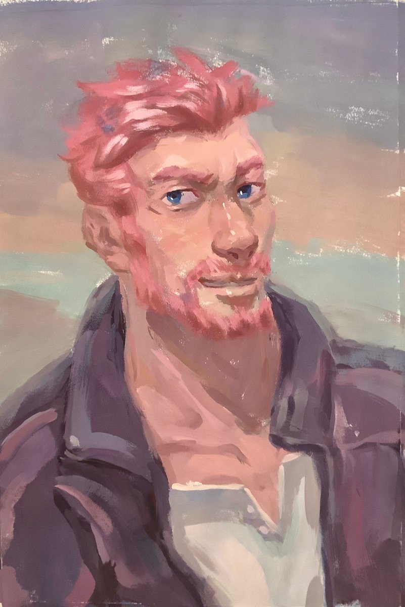 Elimitaiiii's tweet photo. #uncle_neighbor #art 
@LiBing_Hua 
3 of 12 uncles' colour portraits
Nick-Quinn-Alex  
happy Double seventh festival !
And thanks Hua of this fantastic game~ https://t.co/VcRE0uHJJQ