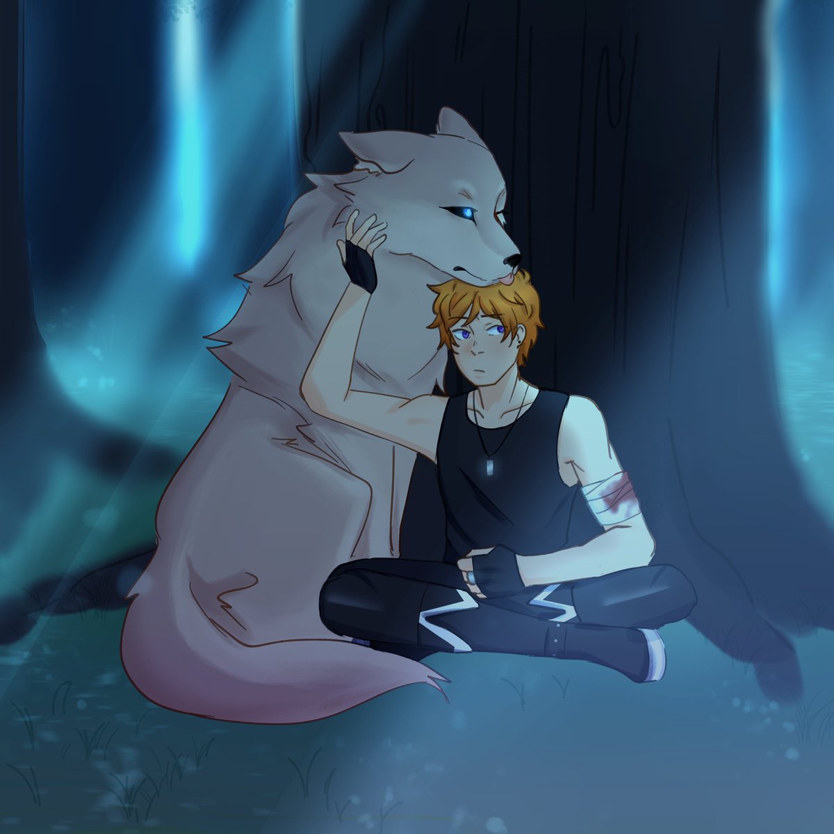 Day 7: AU Day
Supernatural AU!!!!!
#bantenweek2021