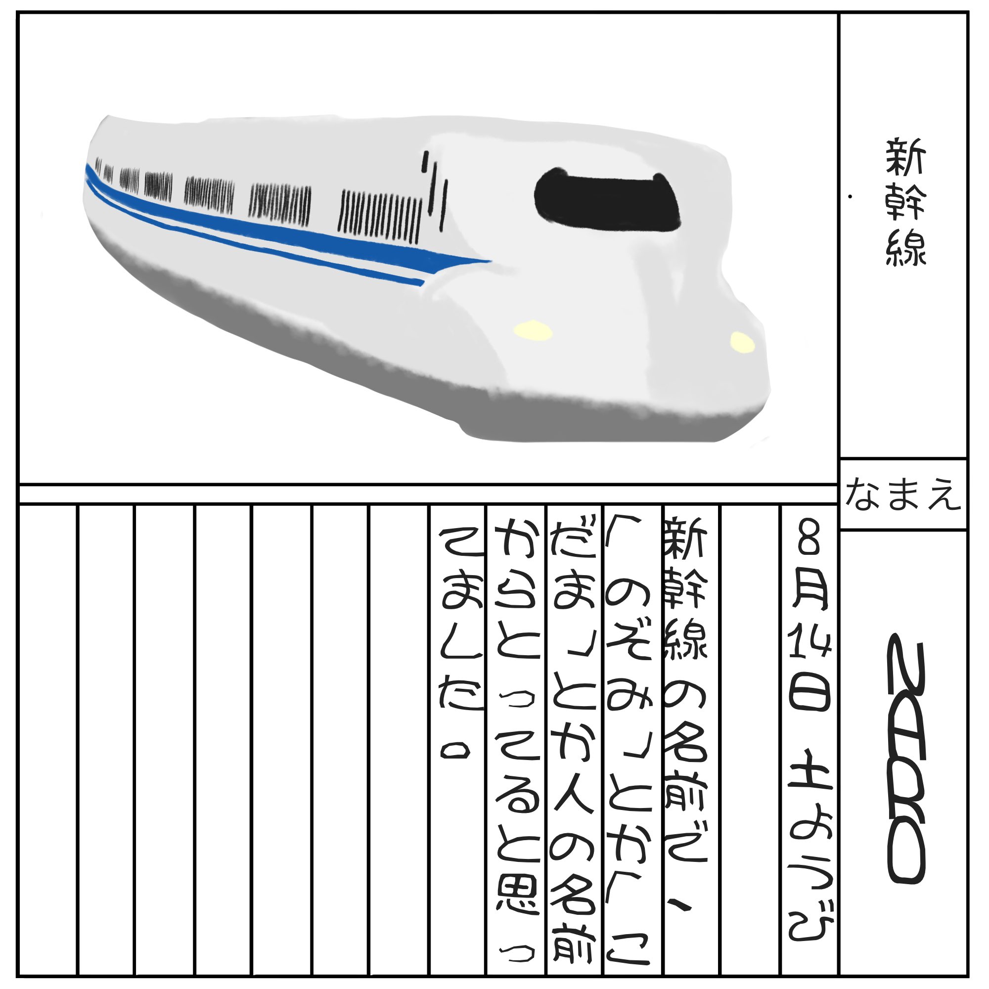 N A R O Auf Twitter 新幹線 親しい イラスト デザイン Graphic 依頼募集中 勘違い 勘違いイラスト 日記 ごくう 新幹線 電車 名前 T Co Jd5mdn73ci Twitter