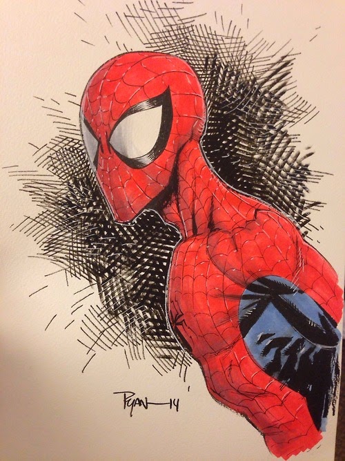 RT @theaginggeek: Spider-Man  by @RyanOttley 
#SpiderMan https://t.co/agokd0BhR9