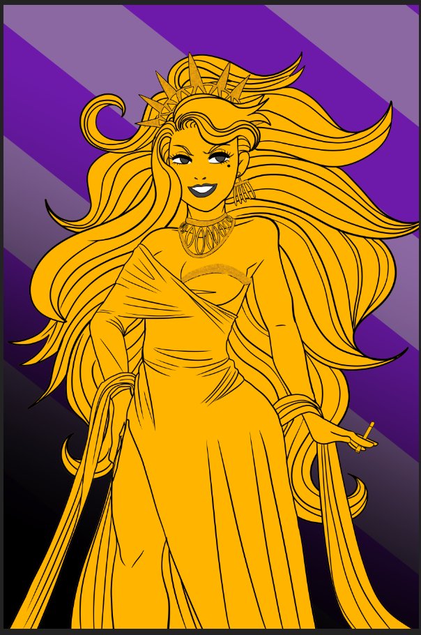 Setsaled_Art's tweet photo. #Hera #loreolympus #fanart #loreolympusfanart #loreolympushera @used_bandaid https://t.co/cs98x2eqqA