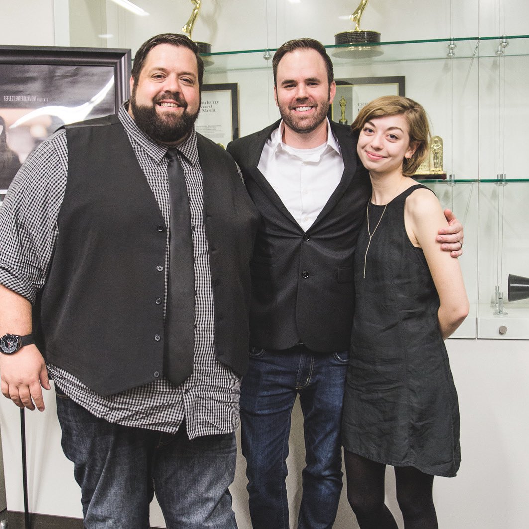 WadeInWaterFilm's tweet photo. Just the two leads and the director hanging out at WADE IN THE WATER’s Premiere! If your looking for a solid Indie film you can stream now on TubiTV and The Roku Channel for free!!!
•
•
•
•
•
#wadeinthewaterfilm #reflectentertainment #supportindiefilm #indierightsmovies https://t.co/5KtVgmZiiW