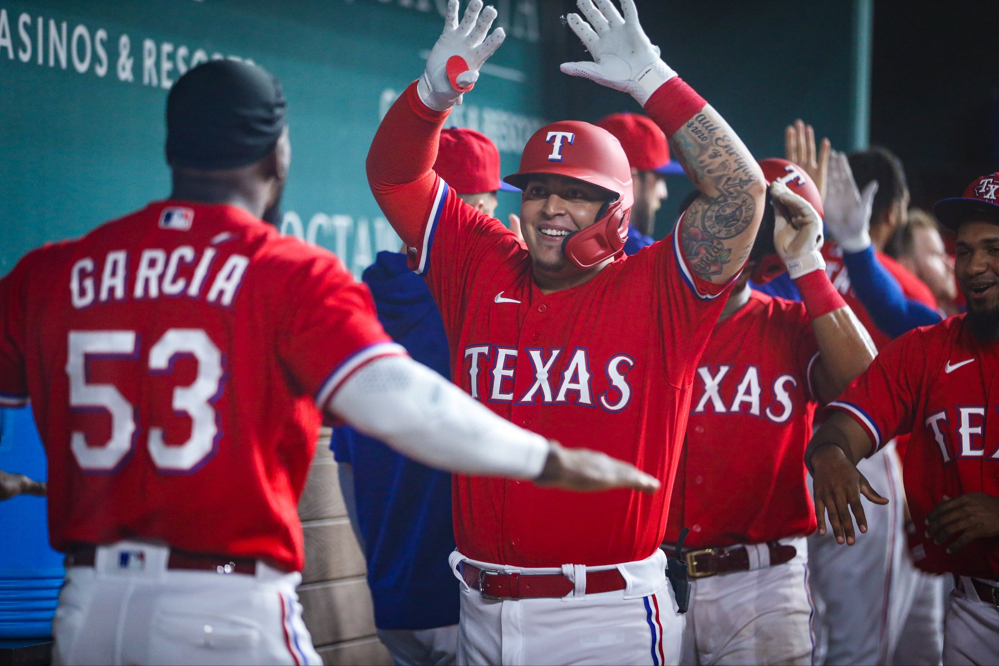 Texas Rangers on Twitter "Have a night, Yohel! StraightUpTX…
