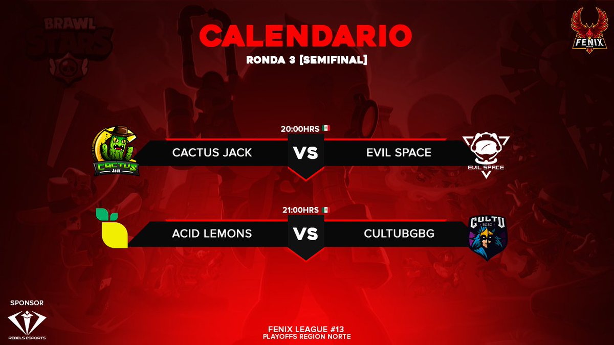 Fenix_LeagueBS's tweet photo. #BS | Fenix League #13

Tenemos finalistas en NA! 

Finalizan los enfrentamientos por las semifinales y estos son los resultados:

@CactusJackBS_ 🆚 @EvilSpace4 
1-3 

@LemonGaming_GG [Acid Lemons] 🆚 @CultuBGBG 
2-3

Nos vemos el domingo 🙌 https://t.co/iMTZk8T9VK