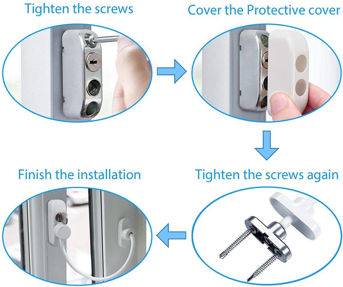 Kamtop_official's tweet image. [Kamtop Window Restrictor Locks 4 Packs]💞🏠
It Limits the Distance a Window can Open, Ideal for Home, Public and Commercial Safety, Also Designed Specifically for Children 's Safety.
#window #windowlocks #locks #safetyfirst #householditems #household #homeimprovement #HomeDecor
