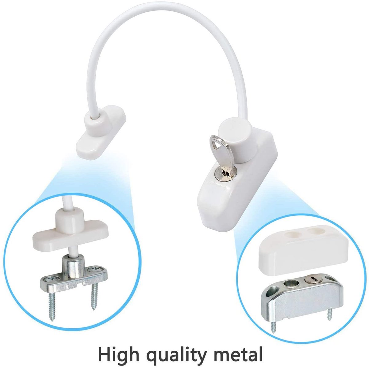 Kamtop_official's tweet image. [Kamtop Window Restrictor Locks 4 Packs]💞🏠
It Limits the Distance a Window can Open, Ideal for Home, Public and Commercial Safety, Also Designed Specifically for Children 's Safety.
#window #windowlocks #locks #safetyfirst #householditems #household #homeimprovement #HomeDecor