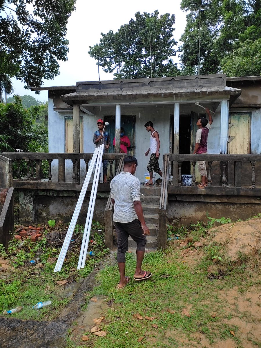 dc_hailakandi's tweet photo. The DC Hailakandi, Shri Rohan Jha, IAS visited for review of ongoing works under Jal Jeevan Mission at Rupacherra TG, Lalamukh TG, Lalacherra TG and South Cachar TG.

@CMOfficeAssam 
@RanjeetkrDass 
@Jal Jeevan Mission, Assam https://t.co/iz6INITeOc