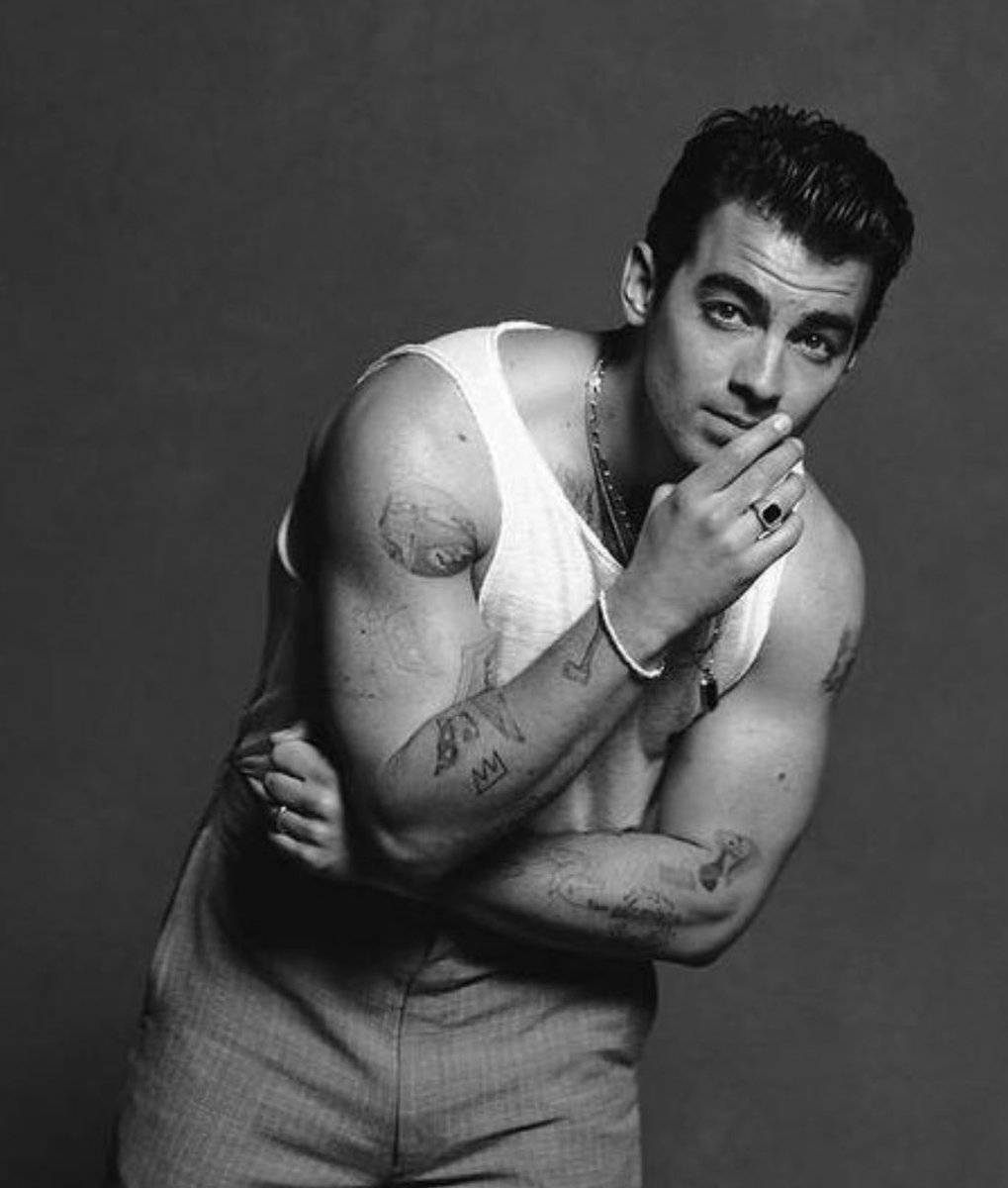 Joe Jonas’ arms. That’s the tweet.