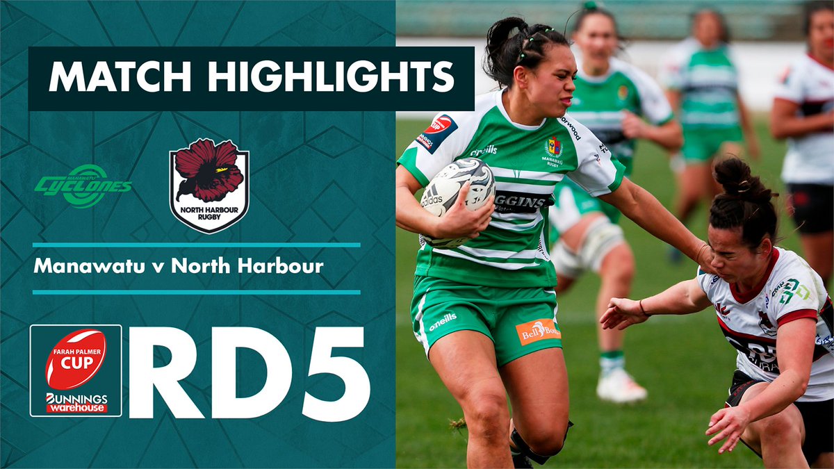 HiluxNPC's tweet photo. Check out the HIGHLIGHTS from the match between @ManawatuRugby and @HarbourRugby 
 
WATCH👉https://t.co/V0mBfSLQta
 
🎥:@skysportnz

#FarahPalmerCup https://t.co/jSBYZFKrCw