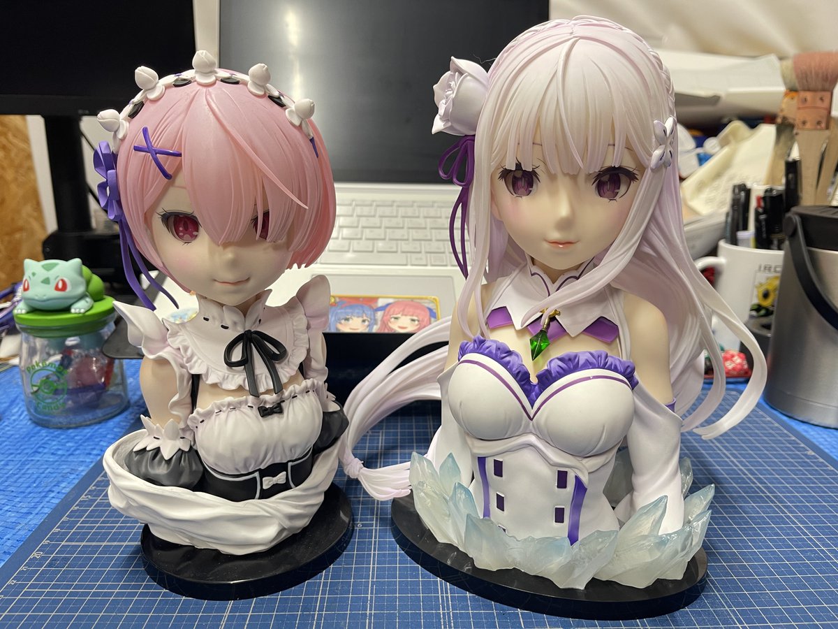 らぷらす A Twitter 一番くじのアートスケールフィギュア リゼロが好きとか関係なく世の中にこんなすごいフィギュアがあるんだと思って一目惚れだったんだけど 今回のエミリアは格がちがった ボリューム 質感 造形どれも凄いからくじじゃなくて普通にシリーズ