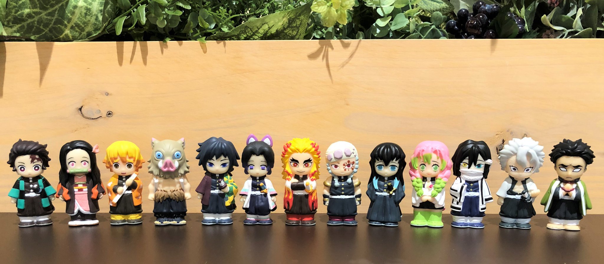 鬼滅の刃 ジャンプショップ ぷちざぶ レア有り 全集中展 ゆびにんぎょう 壱＆弐 鬼滅の刃 全集中展 とれーでぃんぐゆびにん