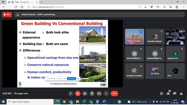 IGBConline's tweet photo. IGBC launched 18th IGBC Student chapter - Arc Institute of Technical Education (ARCITE), Kollam, #Kerala virtually.
To know more about IGBC Green Education initiatives, please visit: https://t.co/VyL7JLS8Nb
@FollowCII
#IGBCstudentchapter #ARCITE #Students #GreenEducation https://t.co/Q9WPrjOZPy