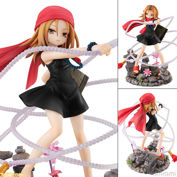 シャーマンキング』イタコのユルシ道具“1080”を構える“恐山アンナ”の