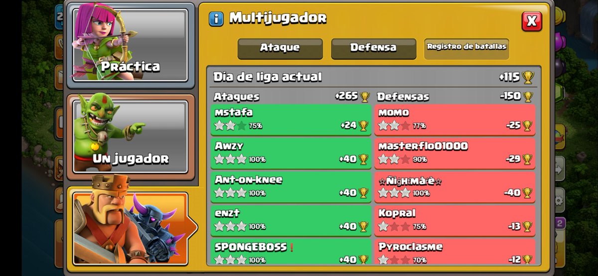 VanHelsingAE's tweet photo. Buena manera de llegar a las 5500 copas....con un +115 en un solo día!! 🏆🏆
#ClashOfClans https://t.co/70VZSX0k2C