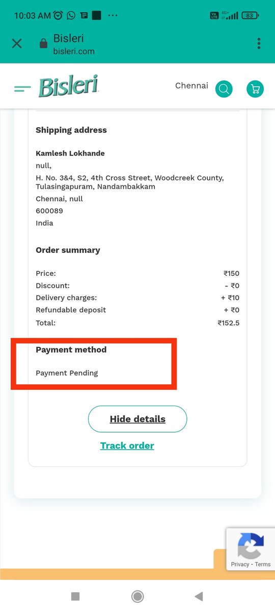 KAMLESH_ACA's tweet photo. Neither you are keeping your promise nor you are refunding money. Customer care is so busy that I am unable to connect. Apart from good product, customer service is also a KEY to success. Really surprised that you don't know the other KEY. Worst service team Bislery. https://t.co/E1dCtbDBXJ