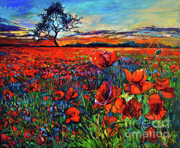 artnikolov's tweet photo. New artwork for sale! - "Poppy field" - https://t.co/w862HrUbNz @fineartamerica https://t.co/PBJOD3tK8s