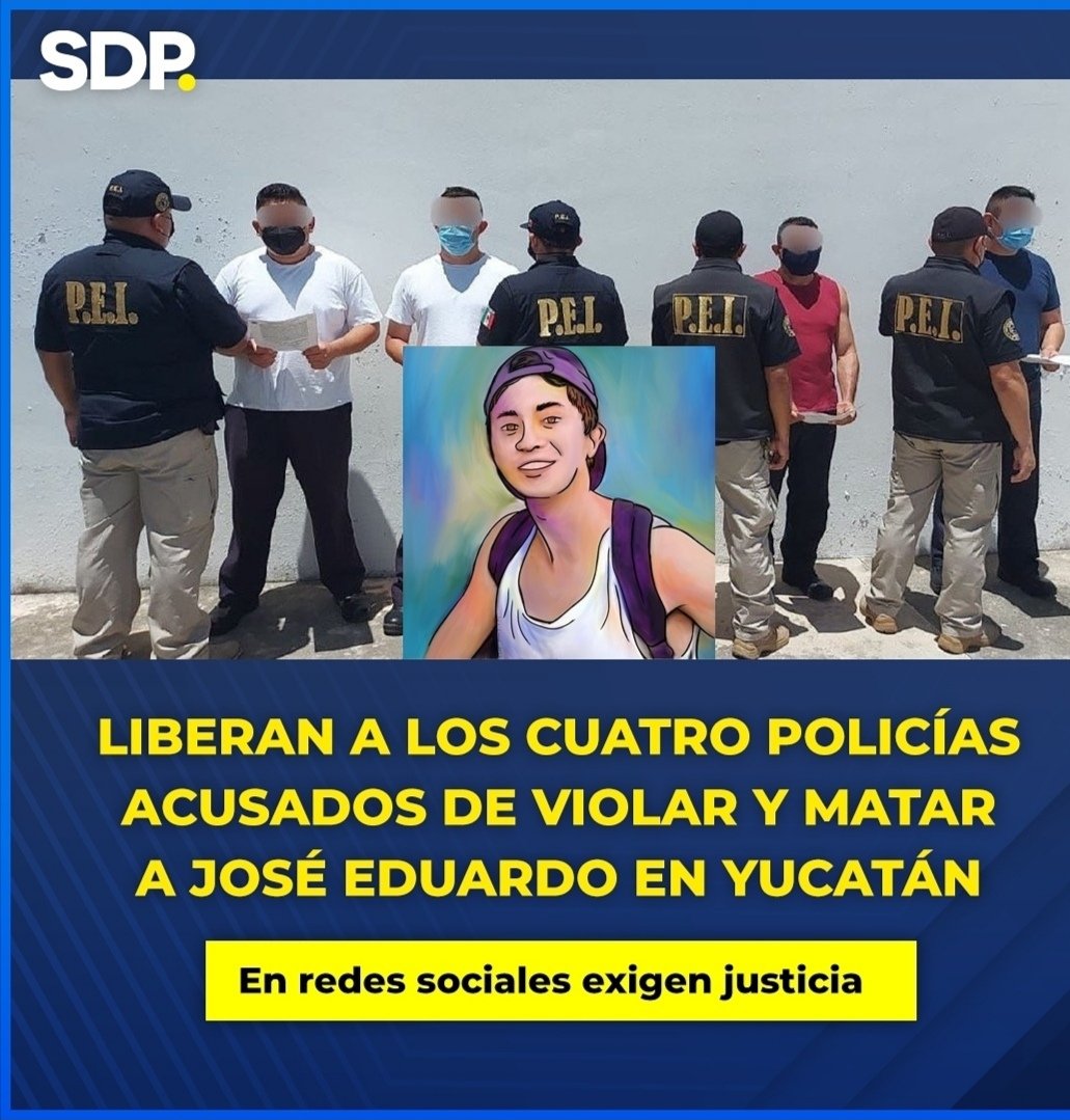 jassoleonel's tweet photo. Es una burla!!!
Exigimos justicia para José Eduardo.
Una investigación imparcial, profesional y diligente.
#JusticiaParaJoseEduardo
@gobiernoyucatan
@CNDH
@SCJN
@CdhFrayba
@AIMexico
@CIDH
@OACNUDH https://t.co/VqBbSsbEII