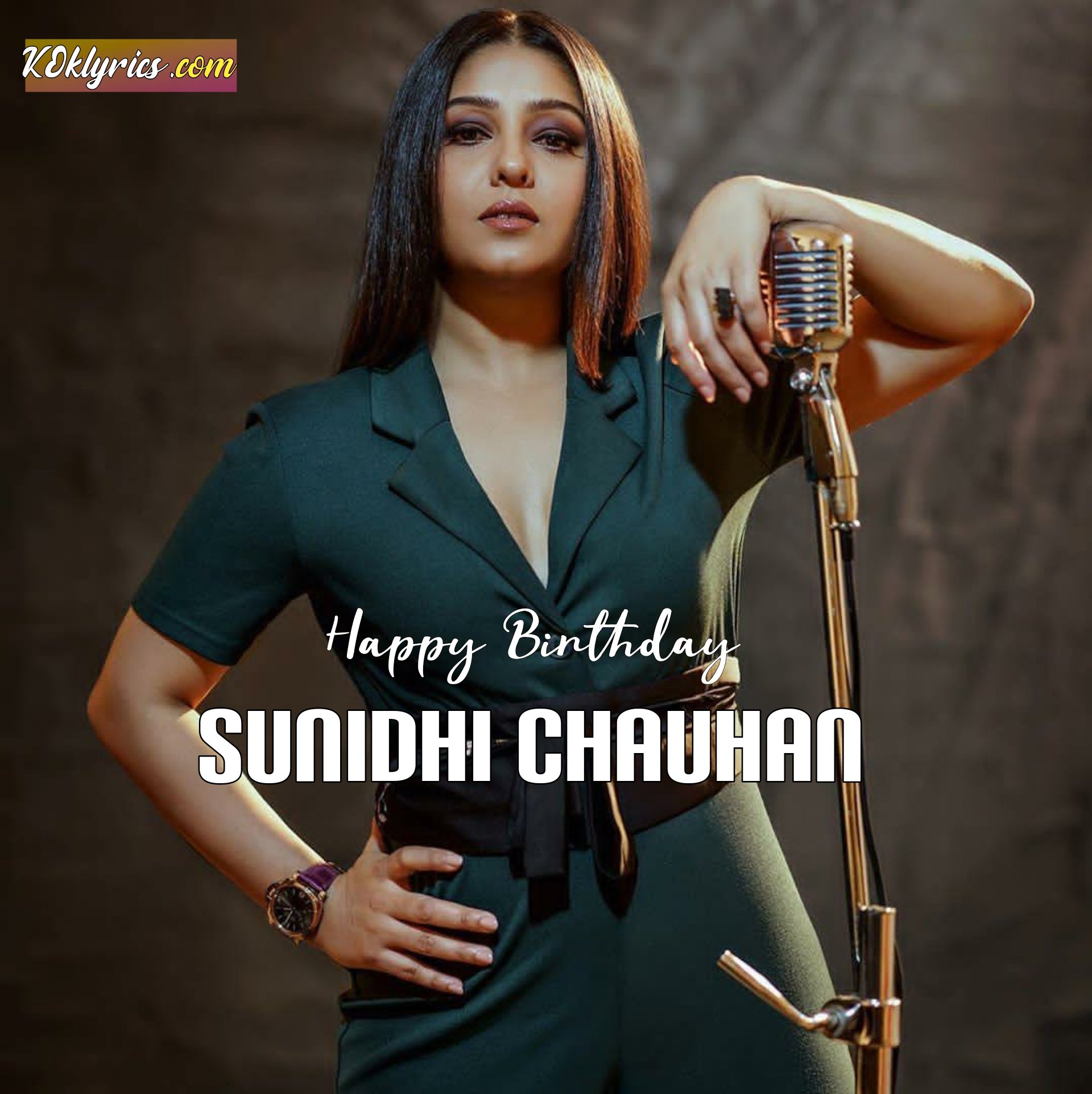 Happy Birthday ~ Sunidhi Chauhan   