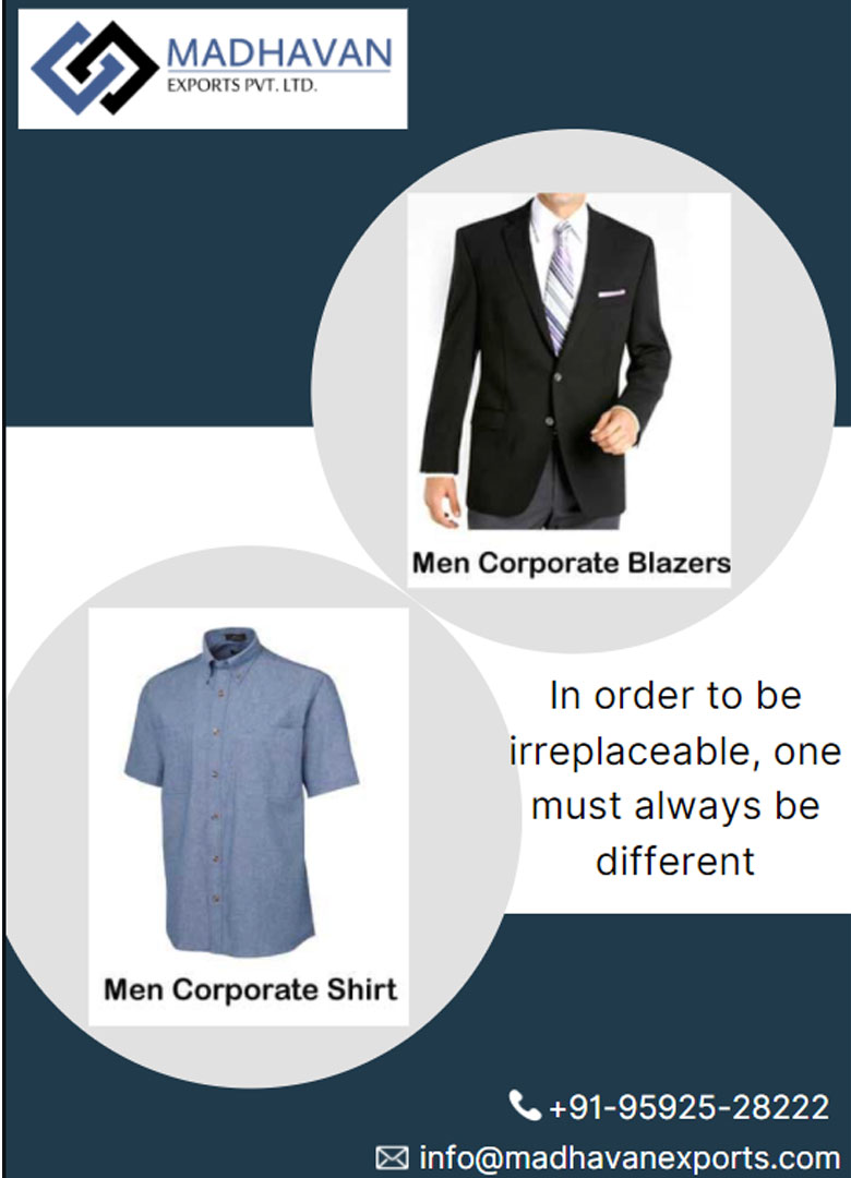 There is no compromise with the quality of the product we deliver.

madhavanexports.com/corporate-unif…

#quality #marketing #design #innovation #brand #ecommerce #corporateuniforms #uniformsupplier #tshirtsdesign #exporters