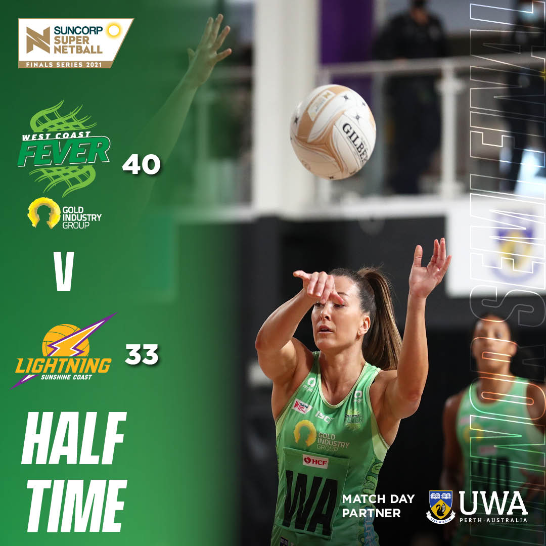 WestCoastFever's tweet image. ⏱ 1/2 TIME | A solid first half but still plenty of grit to go 👊🏐

#GOTGRIT #SSNFeverLightning #SSNFinals