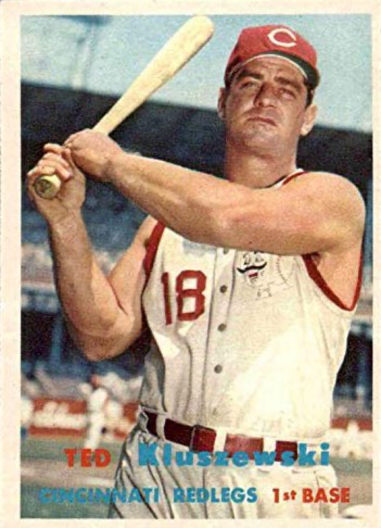 Super70sSports's tweet photo. Ted Kluszewski hit 49 homers in 1954 and struck out just 35 times. And if any modern 150-whiff slugger’s got a problem with that, he’ll be happy to kick their ass. https://t.co/5Bu9C1meHi