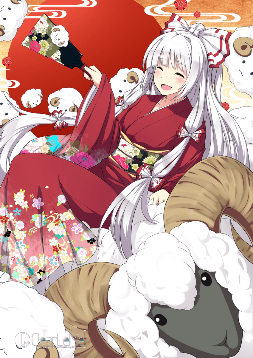 nidu4s's tweet photo. https://t.co/OfFhCtceDd #touhou #fujiwara_no_mokou #ugume_ugume3732 #single #long_hair #tall_image #blush #fringe #open_mouth #smile #sitting #holding #payot #ponytail #eyes_closed #traditional_clothes #japanese_clothes #blunt_bangs #wide_sleeves #arm_support https://t.co/inMcVts2y3