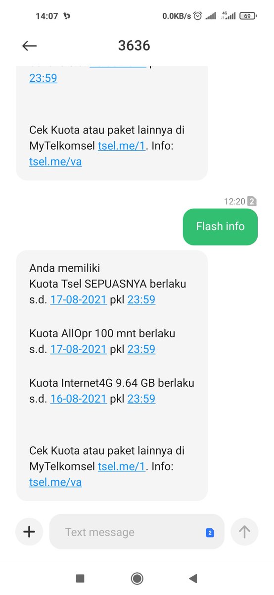 BobAffandi's tweet photo. @Telkomsel tolong jlaskan kenapa pulsa saya masih terpotong saat kuota saya masih banyak, sebelumnya pulsa saya tersisa 80.000an sekarang cuma segini https://t.co/aVf9CTwVlg