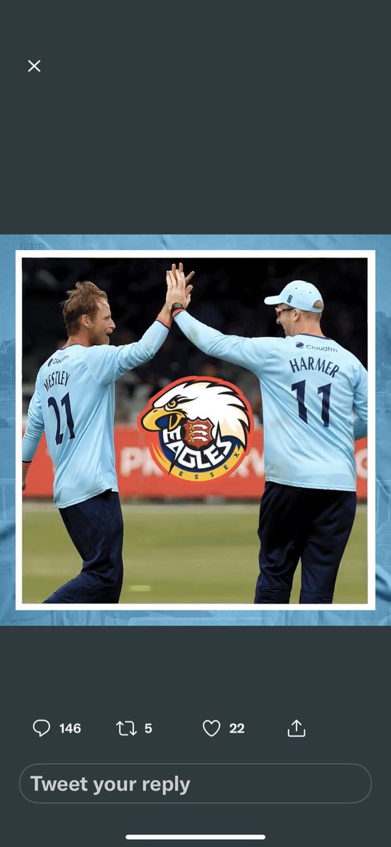 MarkLipton6's tweet photo. @EssexCricket @RoyalLondonCup https://t.co/c6wk1qx09k