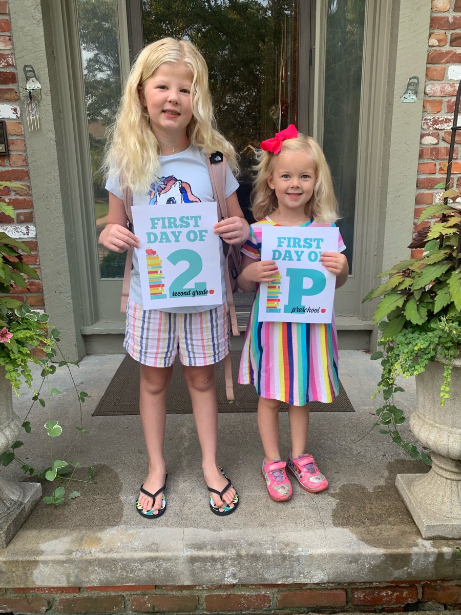 1st day of school- my favorite peeps! #LukeSpidle#AbbySpidle#HarperBailey#AveryBailey