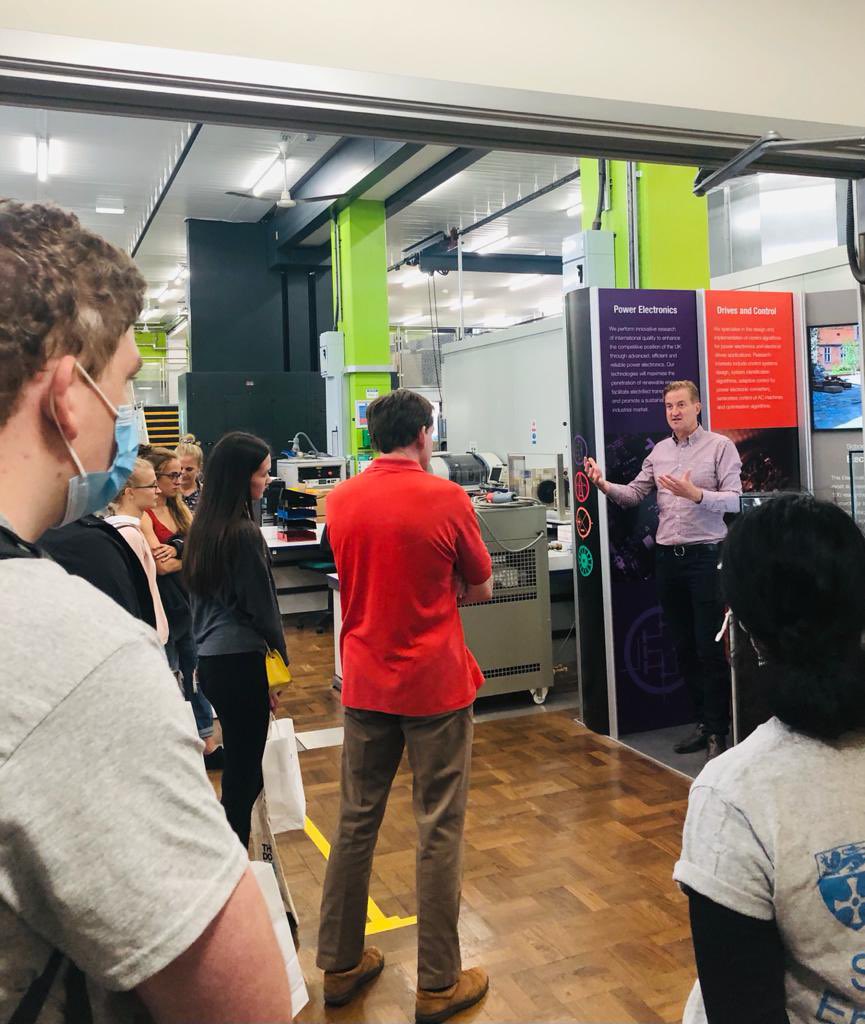 EngineeringNCL's tweet photo. Fantastic to welcome visitors to our Campus Experience Day showcasing some of our engineering facilities and laboratories #NCLEngineering @StudentsNCL https://t.co/R3xUa5S4IJ