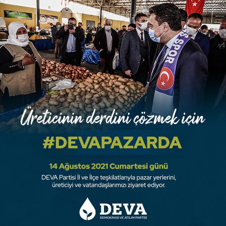 Tüm <a href="/diyarbakirdeva/">Deva Partisi Diyarbakır İl Başkanlığı</a> teşkilatımızla beraber pazar esnafımızın sesi oluyor, halkın DEVAsını tanıtıyor ve anlatıyoruz.
#TarımEylemPlanı
#DevaOlsunTorbaDolsun 
#devapazarda <a href="/emin_ekmen/">Mehmet Emin Ekmen</a>