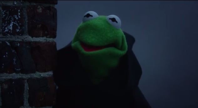 Shadow_OTD's tweet image. Shadow character of the day is Evil Kermit/ Aka Constantine