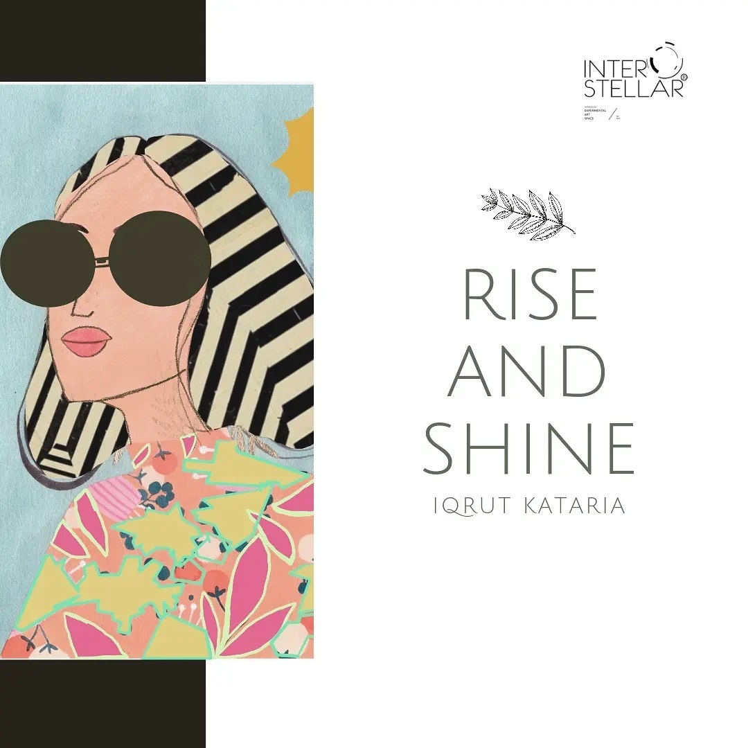 Featured work is
Rise and Shine, 2021
Iqrut Kataria
36″ x 60″
Oil on Canvas and Mixed Media