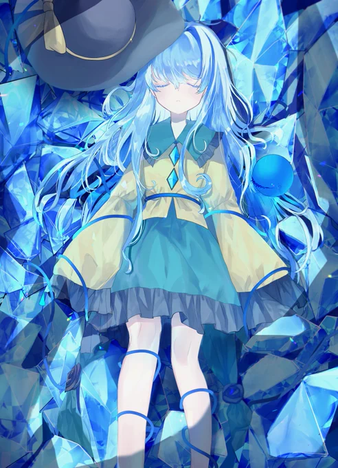 #青を見て体感温度をさげる
大体青い。 
