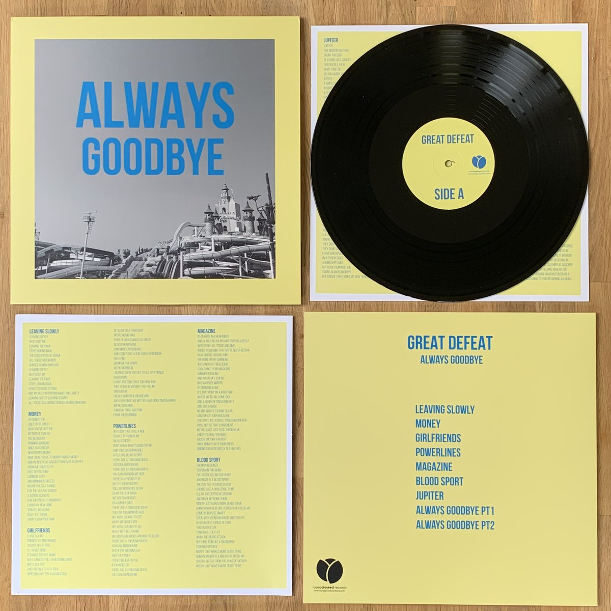 ‘Always Goodbye’ by <a href="/DefeatGreat/">Great Defeat</a> now available at <a href="/specialistsub/">Specialist Subject</a> records in #Bristol