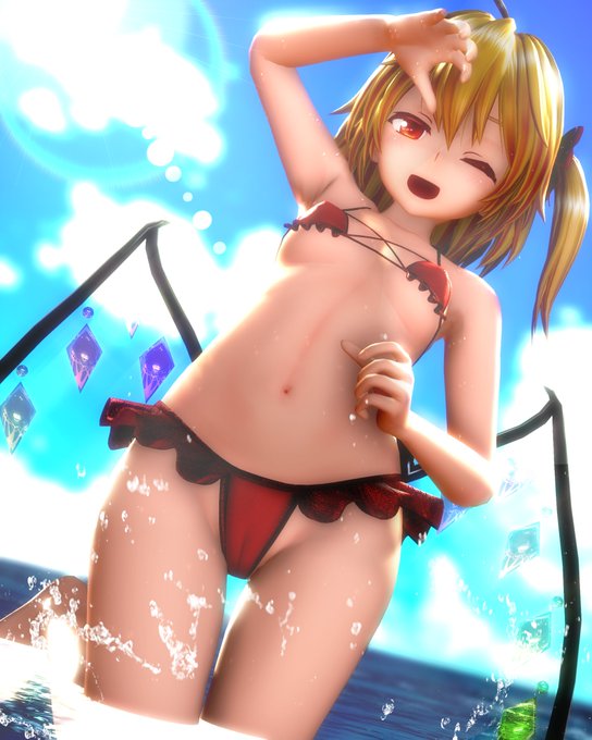 ご無沙汰してます…!

7、8月と連日の猛暑でずっとダウンしてましたが
お盆休みで少し回復できたので、暑中見舞いの水着フランちゃんす!!👙✨ 