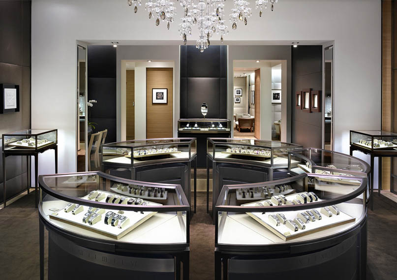 Hot sale jewelry display cabinet display showcase!