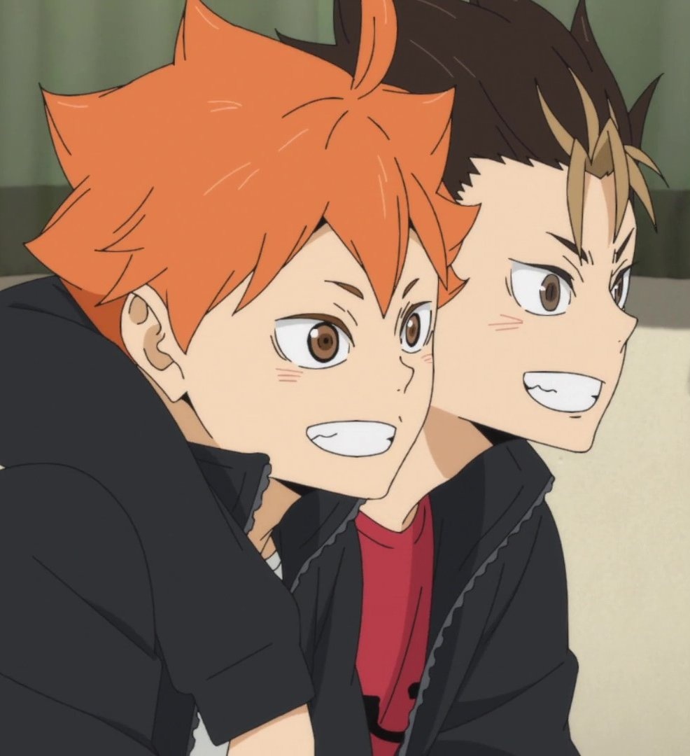 congrats to haikyuu for being the only anime that has nishinoya and hinata