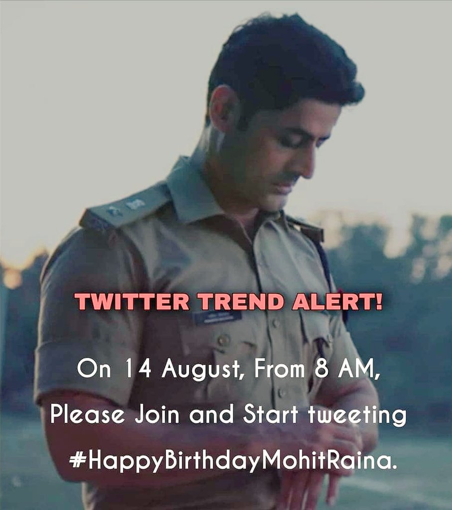 HAPPY BIRTHDAY TO MOHIT RAINA 