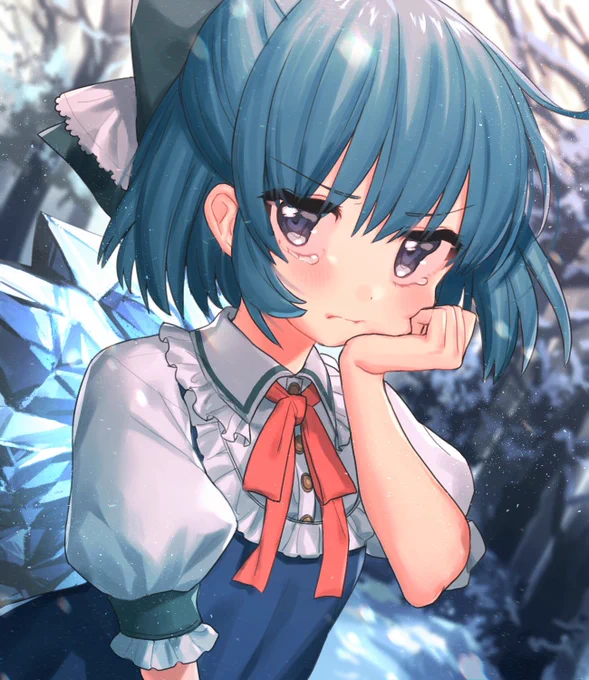 #青を見て体感温度をさげる 