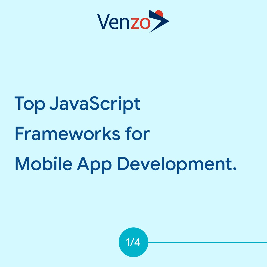 Venzo_Tech's tweet image. Top JavaScript Frameworks for Mobile App Development 👇
.
.
#JavaScriptFrameworks #MobileAppDevelopment #JavaScriptExperts #VenzoTips