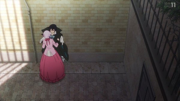 Satsuki ヴァニタスの手記 7話感想 俯瞰的視点や鉄格子 影 Fixでとことん 二人 を強調するショットがとても印象的でそれが今回のサブタイである 恋 とそれ以外のものにも繋がっているように感じられて良かったです ヴァニジャンとノエドミで対称的に