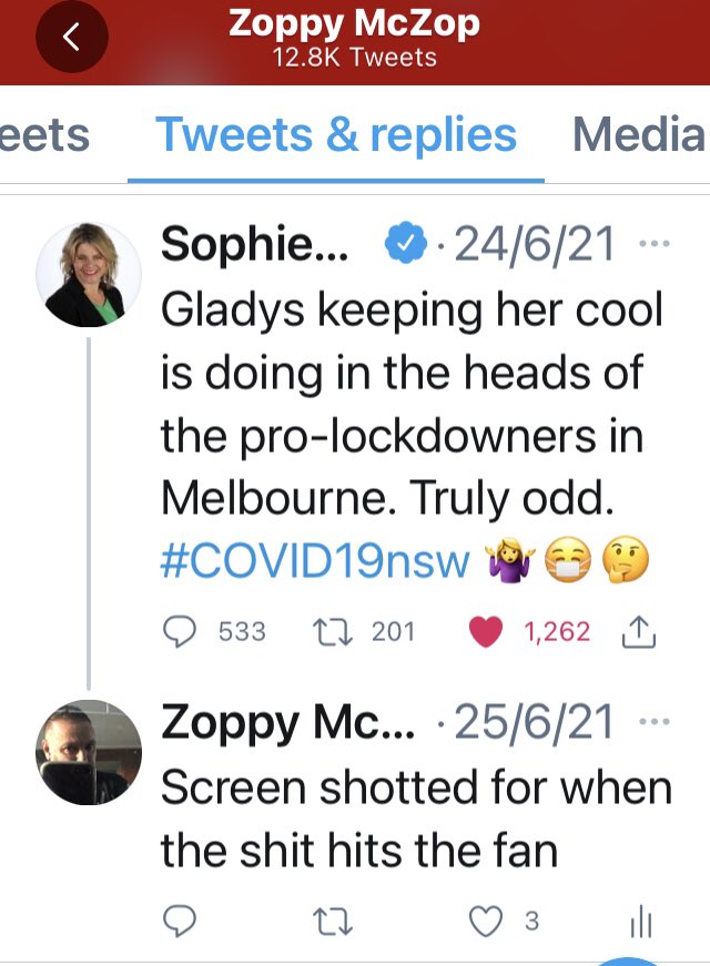Zoppy_McZop's tweet photo. @sophieelsworth Sydney in Lockdown now. How ya feeling Nostradamus?? #auspol #GladysMustGo #GladysMustResignNow #GladysFail #GladysSuperSpreader #MorrisonFail #morrisonsh1tshow #MorrisonSecondWave https://t.co/2VMfCHpNBw