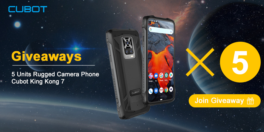 #Cubot is giving away smartphones again!
Want one? 😀🎁🎁 5 units #Kingking7 completely free!
See more 👉  bit.ly/3fG7xll