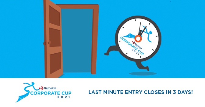 LifeBeInItSA's tweet photo. LAST MINUTE ENTRY CLOSES IN 3 DAYS!

Book a team or yourself here: https://t.co/C0G3ZC5EuN

We calculate the best 5 of 7 rounds so you can still enter and be in the running! Entries close 17/8 at 5pm.

#gameoncorporatecup #corpcup2021 #corporatecupadelaide #southaustralia https://t.co/v2JBCThUZY