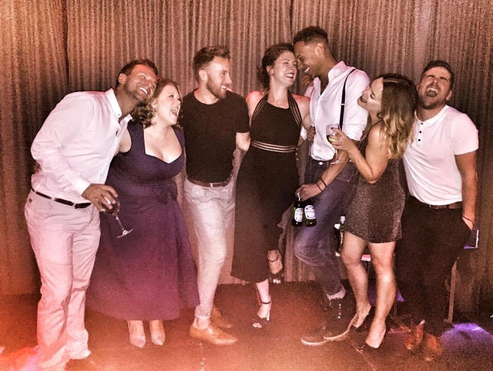 #kwings The best bunch! 👠❤️🎭<a href="/DomTribuzio/">Dom T</a> <a href="/emmacrossley7/">Emma Crossley</a> <a href="/Jordanfox88/">Jordan Fox</a> @Catmillsom <a href="/Calmania/">Callum Francis</a> <a href="/RobertJones86/">Robert Jones</a>